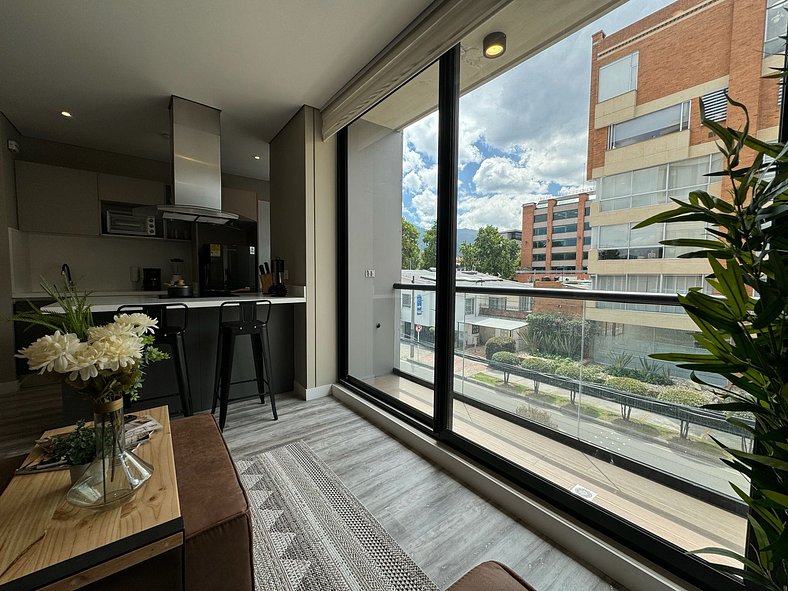 Apartamento familiar con terraza privada